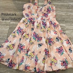 Lauren Conrad Floral Print Dress